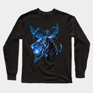 Blue Scarab beetle Hero Long Sleeve T-Shirt